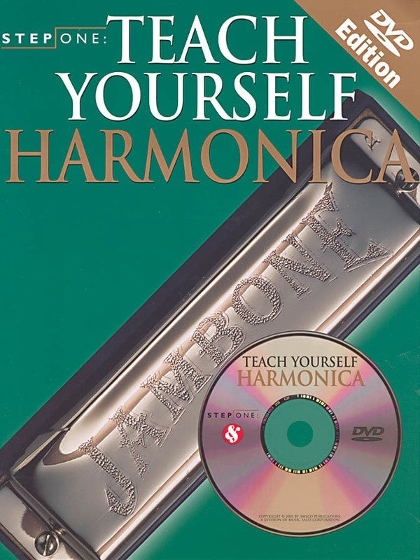 Step One Teach Yourself Harmonica Book/DVD (Softcover Book/DVD)