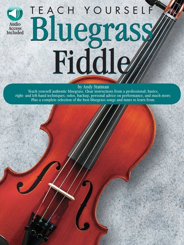Teach Yourself Bluegrass Fiddle Book and Audio Pack by Matt Glaser, 64 Pages, Violin, Oak Publications
