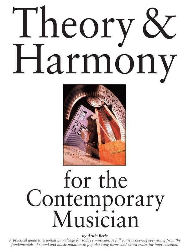Theory and Harmony For The Contemporary Musician (Softcover Book)