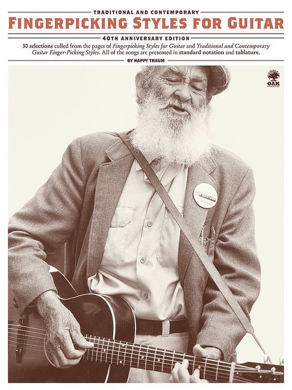 Happy Traum - Fingerpicking Styles For Guitar (Softcover Book)