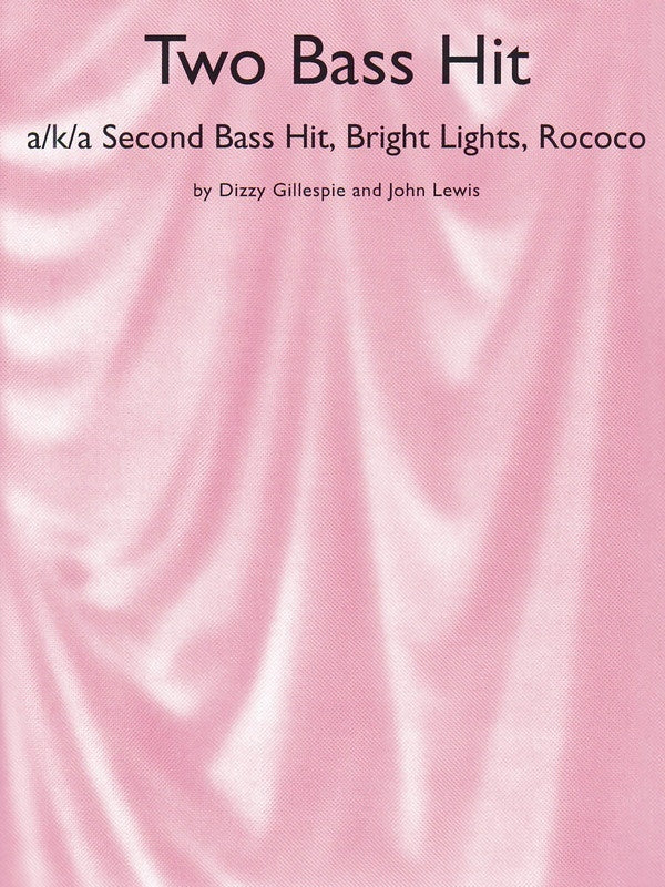 Two Bass Hit Piano Solo S/S (Sheet Music)