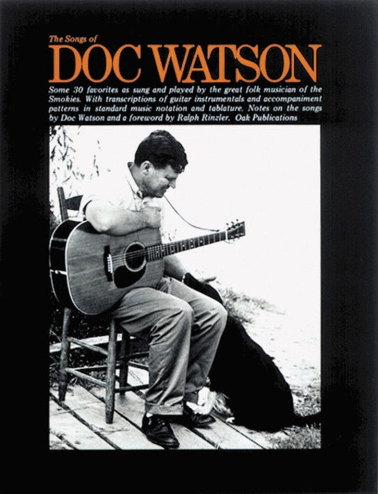 Songs Of Doc Watson Voice/Guitar TAB (Softcover Book)