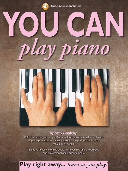 You Can Play Piano Book/CD (Softcover Book/CD)
