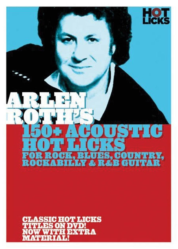Arlen Roth - 150and Acoustic Hot Licks Guitar DVD (DVD Only)