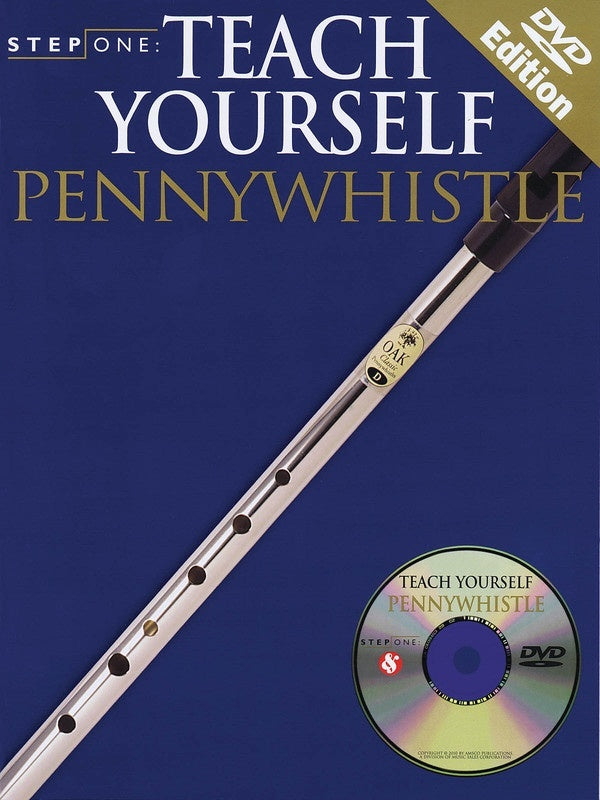 Step One Teach Yourself Pennywhistle Book/CD/Dvd