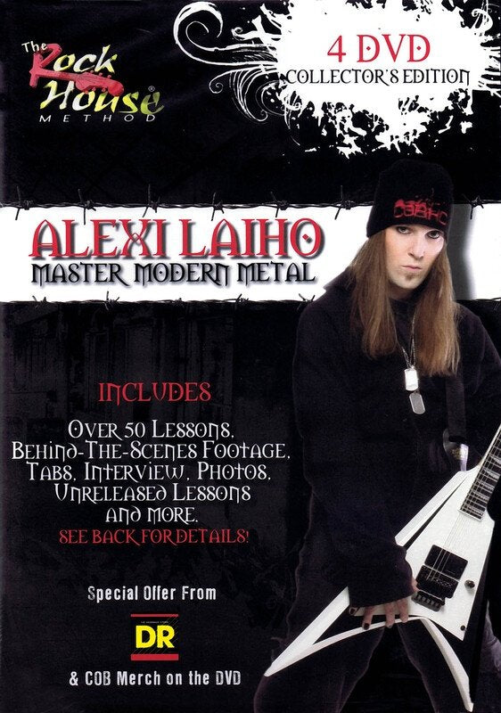 Master Modern Metal Guitar — 4-DVD Set (Rock House)