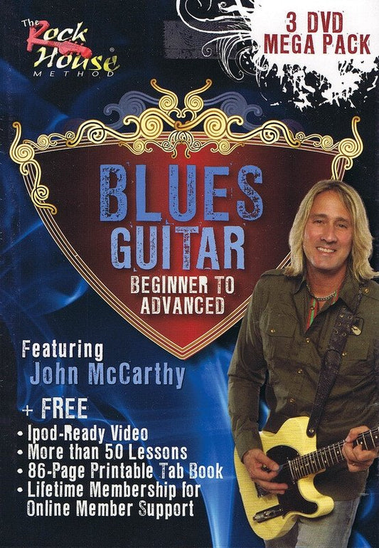 Blues Guitar — 3-DVD Mega Pack (Rock House)
