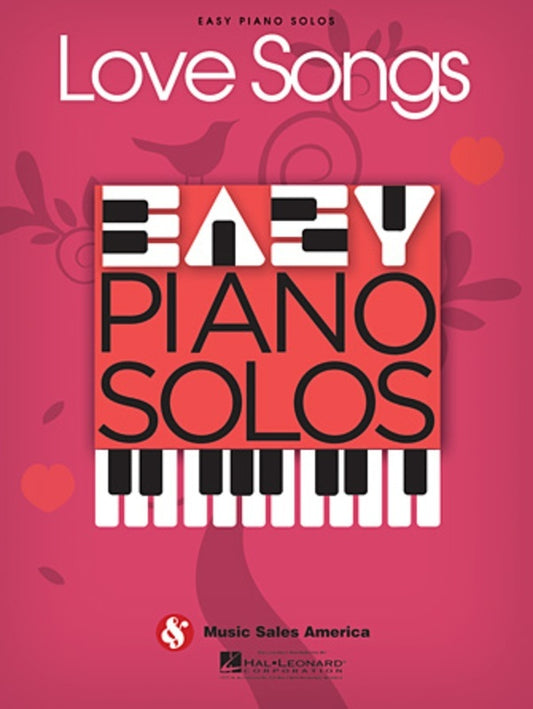 Love Songs - Easy Piano Solos Softcover Book (Piano)