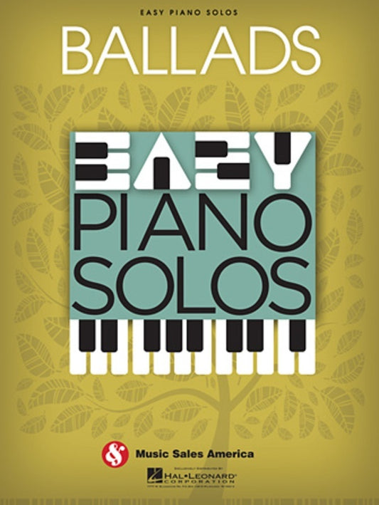 Ballads - Easy Piano Solos Softcover Book (Piano)