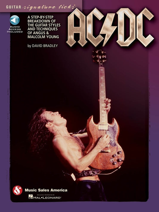 AC/DC Guitar Signature Licks Book/Online Audio (Softcover Book/Online Audio)
