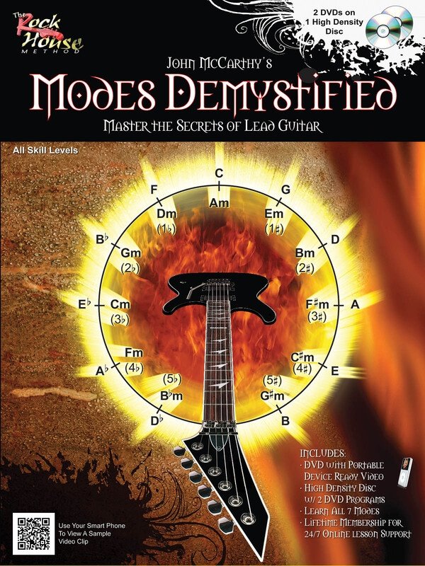 Modes Demystified — Book & 2 DVDs (Rock House)