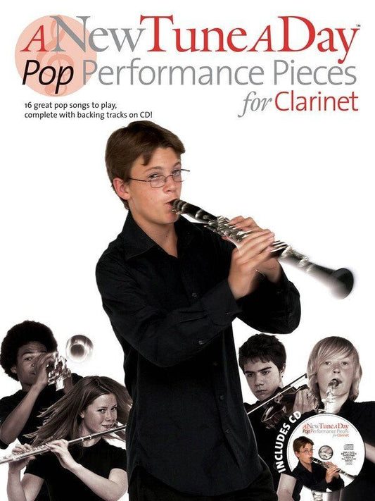 A New Tune A Day Pop Performance Pieces for Clarinet BK/CD