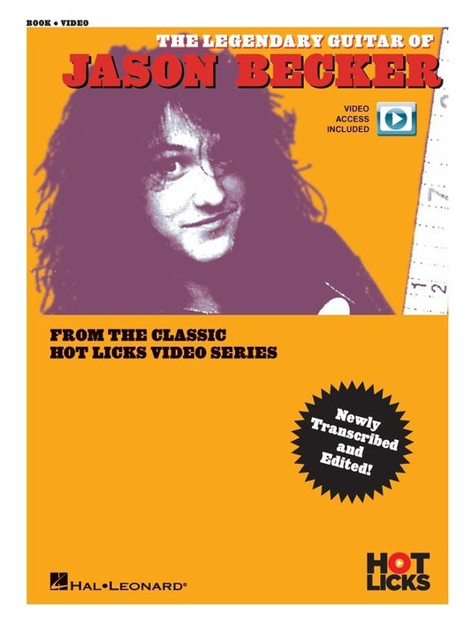 The Legendary Guitar of Jason Becker — Standard Notation & TAB, Book/Online Video (Hot Licks)