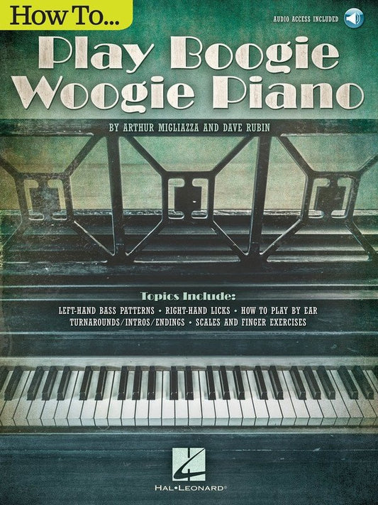 How to Play Boogie Woogie Piano — Book/Online Audio (Hal Leonard)