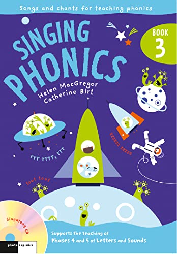 Singing Phonics Book 3 with CD - Vocal Sheet Music