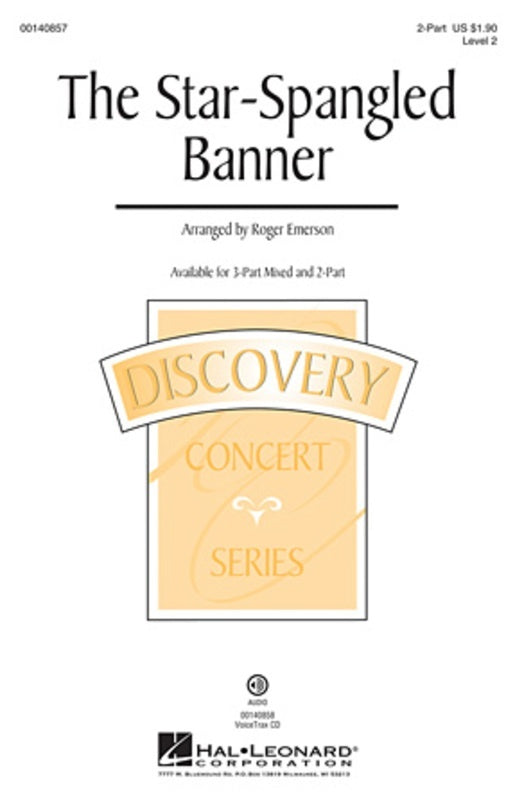 The Star Spangled Banner 2 Part Octavo
