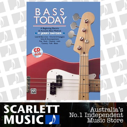 Bass Today Book and CD - Guitar Sheet Music — view 2