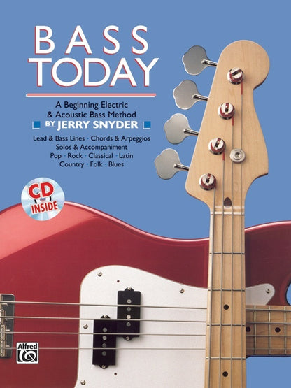 Bass Today Book and CD - Guitar Sheet Music