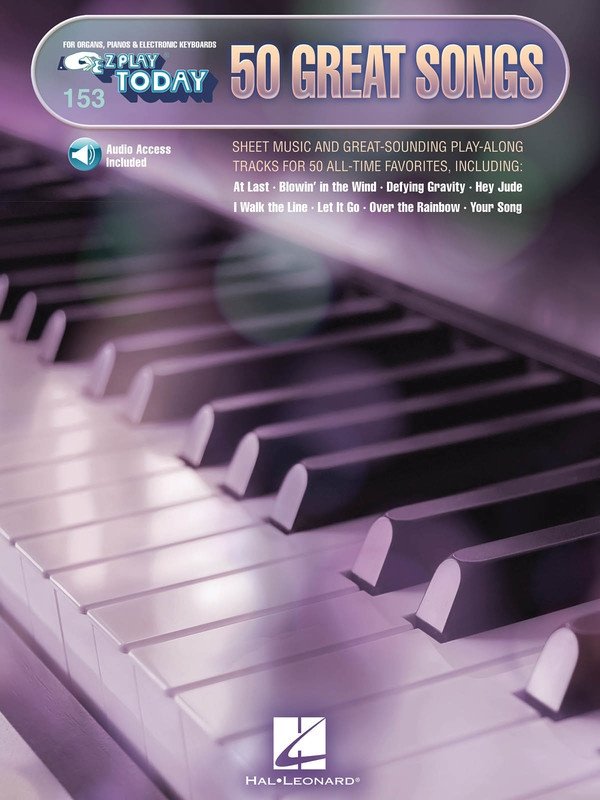 50 Great Songs — E-Z Play Today No. 153 (Hal Leonard)