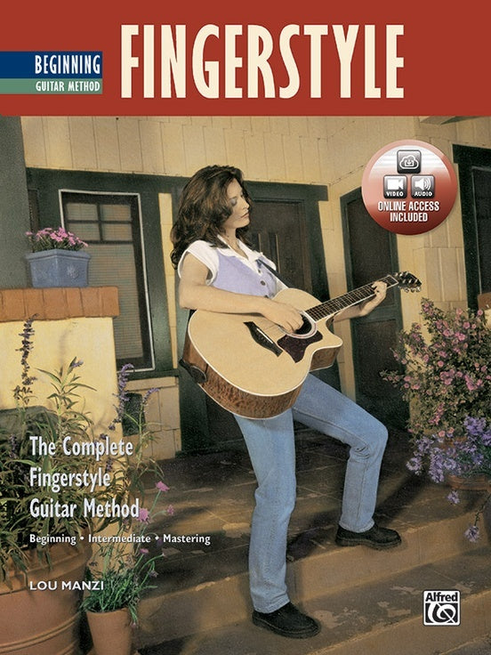 Beginning Fingerstyle Guitar Method Book and CD