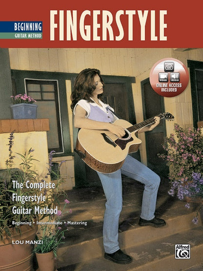 Beginning Fingerstyle Guitar Method Book and CD