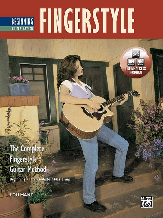 Beginning Fingerstyle Guitar Method Book and CD