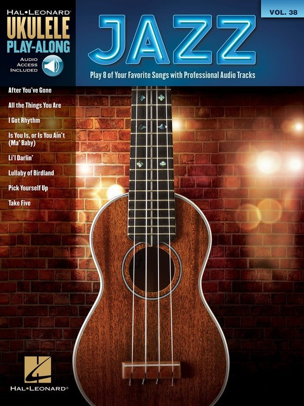 Jazz Ukulele — Ukulele Play-Along Vol. 38, Book/Online Audio (Hal Leonard)