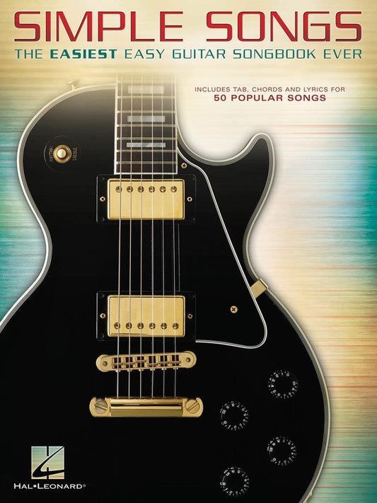 Simple Songs — The Easiest Easy Guitar Songbook Ever, Guitar TAB (Hal Leonard)
