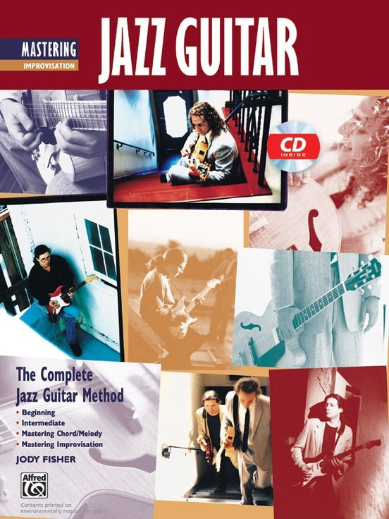 Mastering Jazz Guitar Improvisation Tab Book/CD