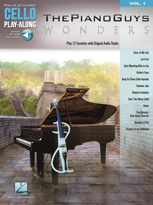 Wonders — Cello Play-Along Vol. 1, Book/Online Audio (Hal Leonard)
