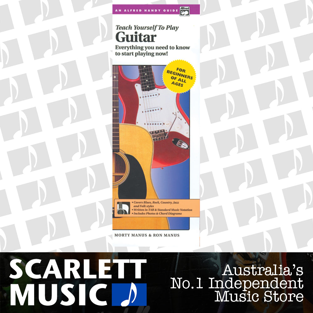 Alfred's Teach Yourself To Play Guitar Book/CD — view 2