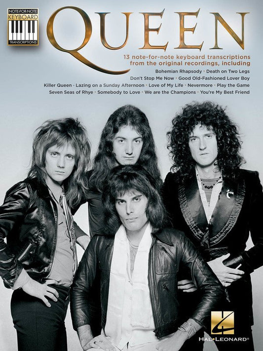 Queen — Note-for-Note Keyboard Transcriptions (Hal Leonard)
