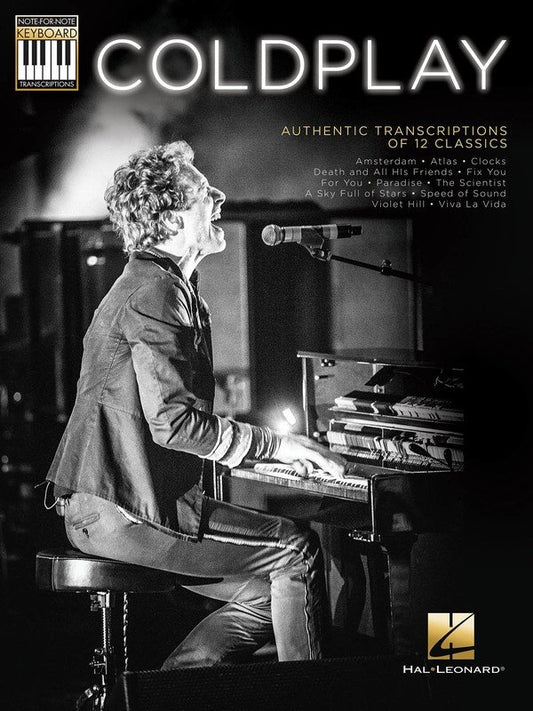Coldplay — Note-for-Note Keyboard Transcriptions (Hal Leonard)