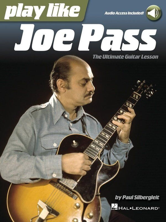 Play Like Joe Pass Guitar Method Book with Audio Access
