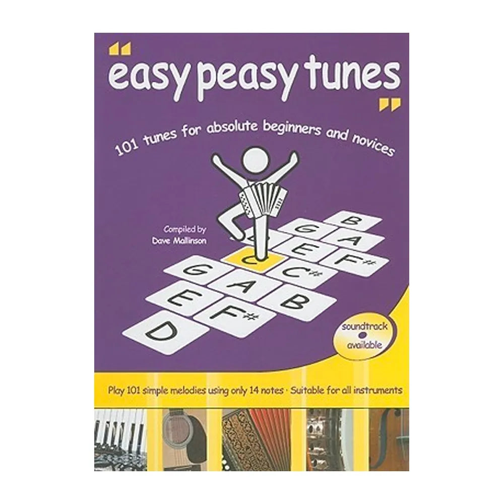 Mally 101 Easy Peasy Tunes for Beginners - 101 Simple Melodies for All Melody Instruments
