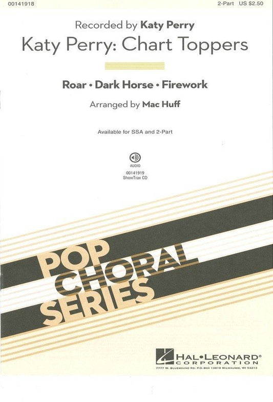 Katy Perry Chart Toppers — 2-Part Choral (Hal Leonard)