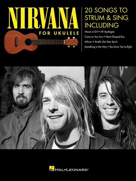 Nirvana for Ukulele — Strum & Sing, Lyrics & Chords (Hal Leonard)