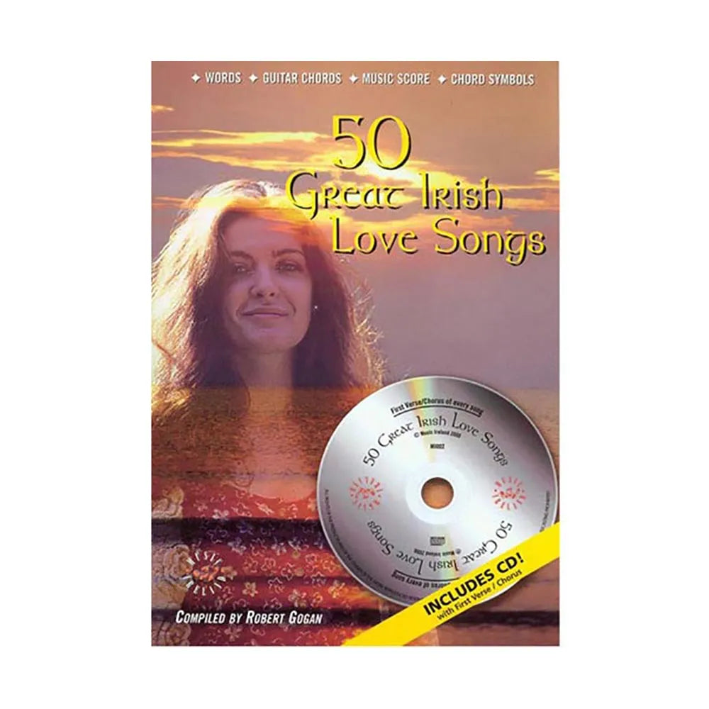 Feadog 50 Great Irish Love Songs Book with CD