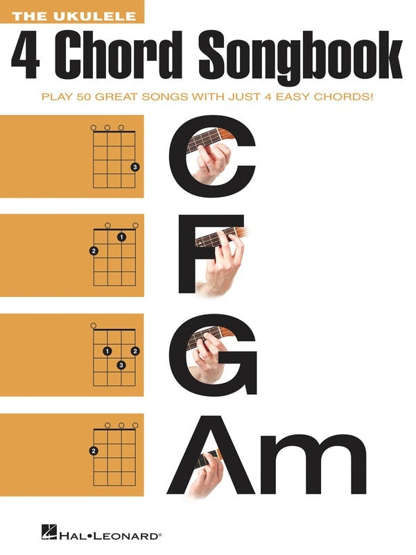 Ukulele 4 Chord Songbook (Softcover Book)