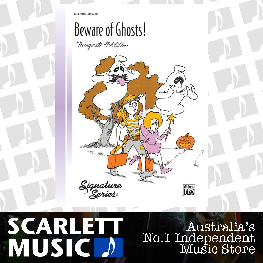 Beware of Ghosts Piano Sheet Music Level 5/6 — view 2