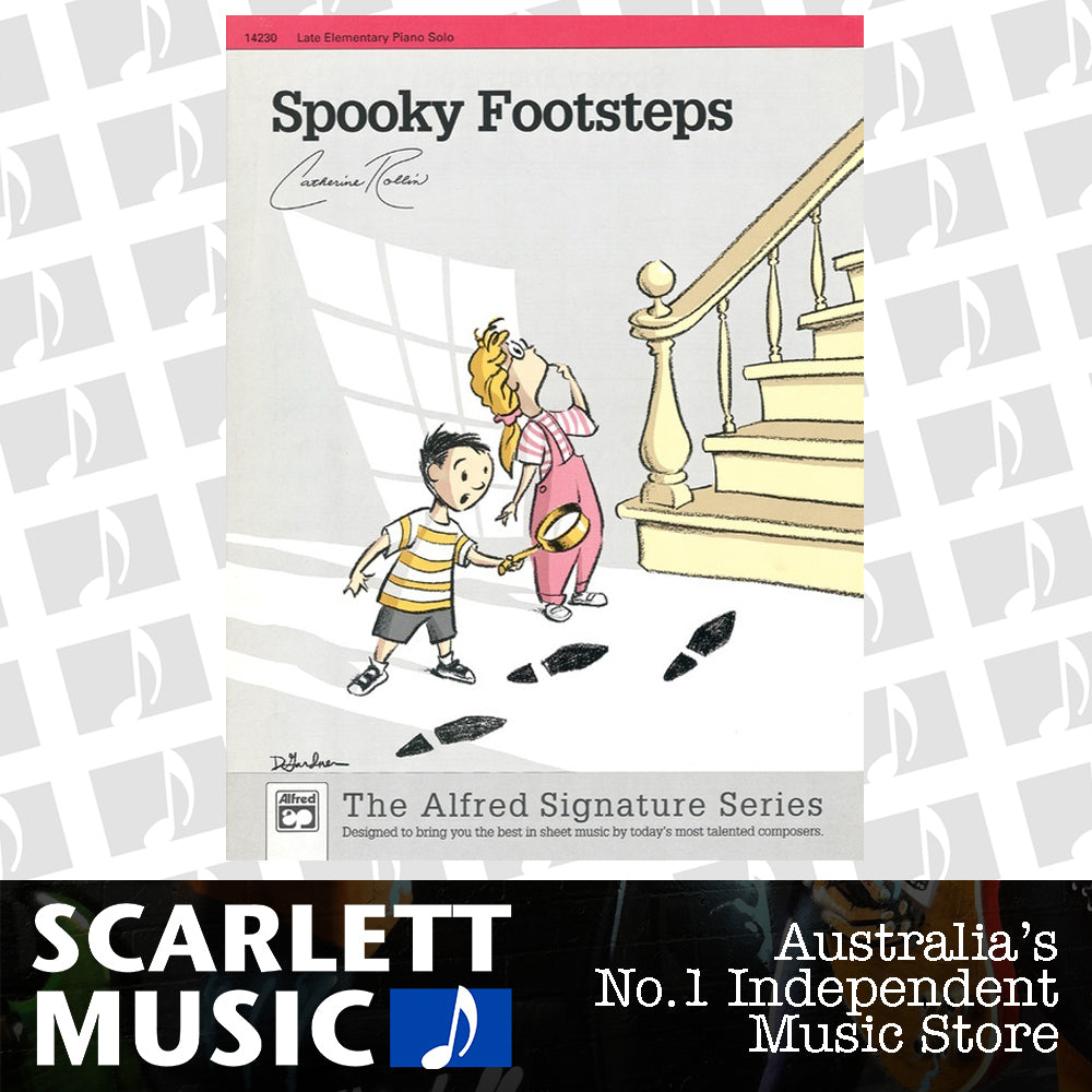 Spooky Footsteps Piano Sheet Music — view 2