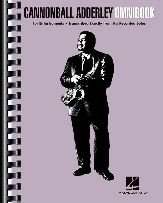 Cannonball Adderley Omnibook E Flat Edition (Hal Leonard)