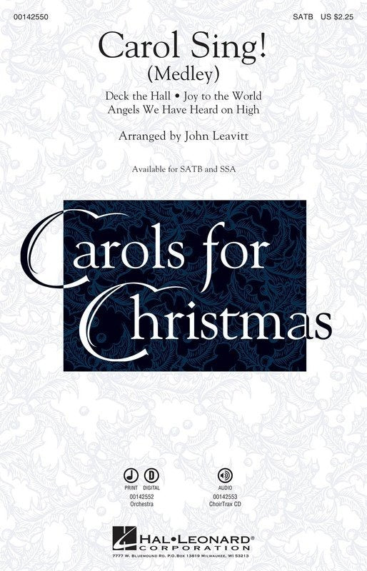 Carol Sing! — SSA Choral Score (Hal Leonard)