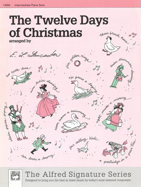 The Twelve Days of Christmas for Intermediate Piano