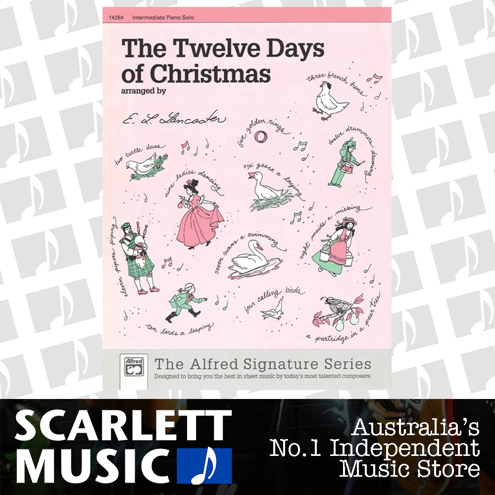 The Twelve Days of Christmas for Intermediate Piano — view 2