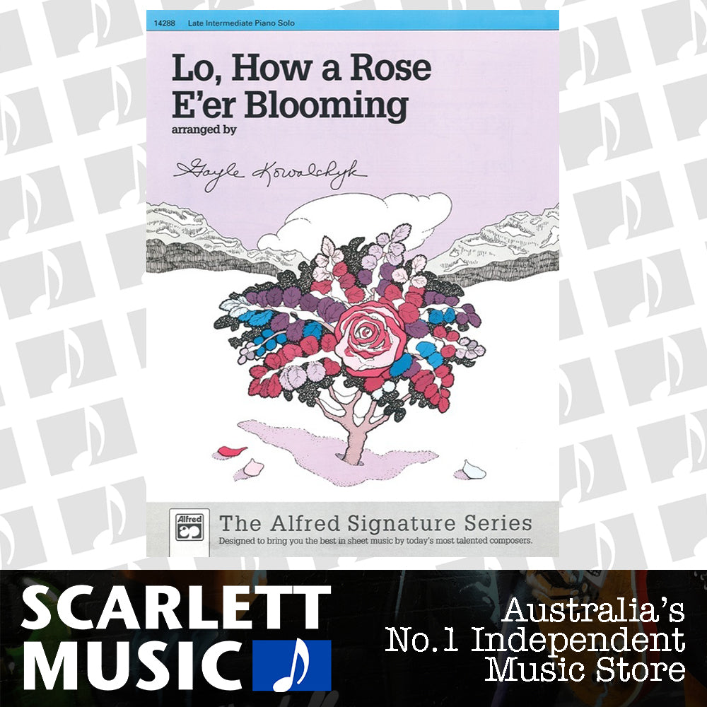 Lo How A Rose Eer Blooming Ps Arr Kowalchyk — view 2