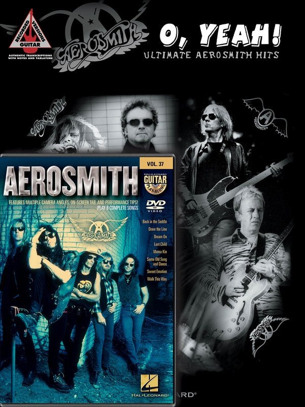Aerosmith Guitar Pack — Guitar Recorded Versions, Book/DVD (Hal Leonard)