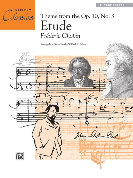 Theme From Etude Op 10 No 3 - Piano Solo