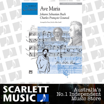 Ave Maria Arranged for Piano Sheet Music — view 2