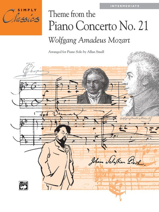 Theme From Piano Concerto No. 21 Easy Piano